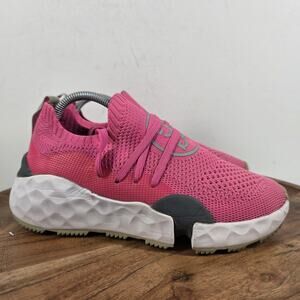 G-Fore MG4.1 Glo Pink Womens Pink White Size 6.5 Spikeless Golf Shoes G4LS20EF02